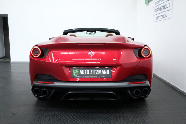 Ferrari Portofino offen Rückansicht